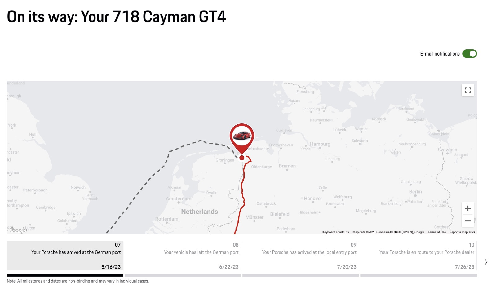 Stuttgart to Seattle